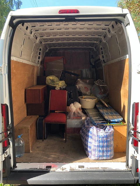 Личные вещи из Смоленска в Москву