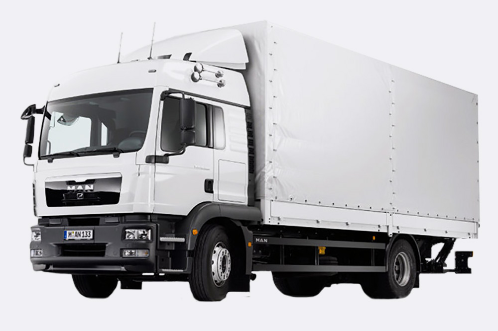 MAN тент 9.5 тонн